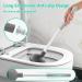MIBIO Toilet Plunger and Brush Combo Set with Holder - Heavy Duty 2-in-1 Bathroom Cleaning Tool - Powerful Pump & Water Storage Design - White (1 Set) - Buy Online on GoSupps.com