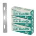 Feather Artist Club ProLight Razor Blades - (3 Pack of 20) - Single Straight Edge Razor Blade Refills for Shaving - For Men Women & Barbers 3 Count (Pack of 20)