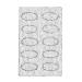 Replaceable Sand Paper Cuticle Pusher Set Self-adhesive Oval Sandpaper Pre Polishing Tool Coarse Sand