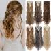 24 Inch 18 Clip Synthetic Hair Extensions - High Temperature Fiber Wig Set 8pcs - 24T613 - Buy Online on GoSupps.com