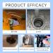 Pipe Dredging Agent Pipe Unblocking Cleaner Powerful Drainage Unblocking Cleaner (2pcs) - Buy Online on GoSupps.com
