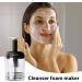 Cleanser Foamer - Transparent Manual Facial Cleanser Foamer Type Rotating Foam Maker - Portable Deep Cleansing Facial Cleansing Tools for Travel Household Rich Lather Black - Buy Online on GoSupps.com