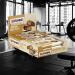 Crispy vanilla and caramel high protein bar (12x 55g bars) 18g of protein in each bar. On-the-go protein snack. Low sugar protein bar. Increase muscle mass. Great taste palm oil free. - Buy Online on GoSupps.com