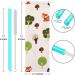 12 Pcs Reusable Boba Straws & Smoothie Straws Set | Angled Tips, BPA-Free | Includes 1 Storage Bag & 2 Brushes - Buy Online on GoSupps.com