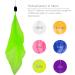 Diabolo UV Glow Poi - Green Angel Wings | Soft Spiral Poi for Beginners & Professionals | 60cm International Shipping - Buy Online on GoSupps.com
