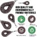 Soougayilang Carp Fishing Weights - Non-Toxic Bait Accessories 5-Piece Set (1.5 to 4.5 oz) - Buy Online on GoSupps.com