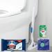 6 x Duck Fresh Brush Refills(6 Packs 72 Flushable Cleaning Pads) with 1x Toilet Duck Fresh Strips Pine(3 Strips) and 1x Hubsidia Microfibre Cloth - Buy Online on GoSupps.com