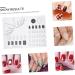 SOESFOUFU Silicone manicure pad acrylic nail training mat nail polish mat nail art stamping plates silicone nail pad u as acrilicas manicure art mat acrilico lip gloss Silica gel washable 28x20cm As Shown - Buy Online on GoSupps.com