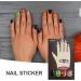 Halloween Stick On Nails - Full Glossy Nails For Women - Full Glossy Artificial Nails With Ghost Press-On Design Decorations For Women - Buy Online on GoSupps.com