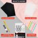 Raimarket 112 Pcs Black Carbon Paper for Tracing On Fabric, Wood, and Sewing - Includes 5 Tracing Paper for Sewing Patterns, Pencil, Lead Box, Stylus - A4 Size Graphite Transfer Paper - Buy Online on GoSupps.com