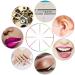 Eyelash Extension Kit - 410 Pcs Tweezers, Brushes, Glue Rings, Applicators, Tape, Pads - Disposable Eyelash Tools Set - Buy Online on GoSupps.com