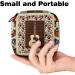 Menstruation Bag with Zipper - Stylish Women's Napkin & Tampon Collection Bags | Music Guitar & Instruments Design - Buy Online on GoSupps.com