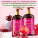 P-Beauty Pomegranate & Honey Curly Conditioner Sulfate Free - Hydration Anti-Frizz Hair Growth & Smoothness - Curl Care for Healthy Shiny Hair 355ml - Buy Online on GoSupps.com