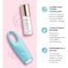 Foreo Iris Eye Massager | Puffy Eyes & Dark Circles Remover | Enhances Eye Cream Absorption | Silicone | Pro-Level Antiaging Care - Buy Online on GoSupps.com