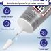 B-7000 Crystal Rhinestone Jewelry Glue Clear 110ml - Craft Adhesive with Precision Tips for Nail Art & Phone Repair - Buy Online on GoSupps.com