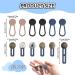 IBEIKE Button Extender for Trousers - 12 PCS Adjustable Trouser Waist Extenders for Men, Women, and Pregnant Jeans - Retractable Shirt Collar Extenders - Multiple Styles Available - Buy Online on GoSupps.com
