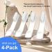 Toothbrush Replacement Heads for Quip - 4-Count Gentle Bristle Upgrade | Classic White | Best for Adult Electric Brushes - Buy Online on GoSupps.com