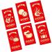 Generic 6pcs 2024 Chinese New Year Red Envelopes Big Red Packet Money Pockets Dragon Hong Bao Spring Festival Style C - Buy Online on GoSupps.com