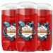 Old Spice Deodorant for Men Krakengard Scent Wild Collection 3 oz Pack of 3