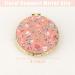 Framendino Retro Floral Pocket Mirror 4 Pack - Vintage Flowers Makeup Compact Mirrors for Women and Girls - Buy Online on GoSupps.com