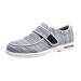 Diabetic Foot Shoes Mens Pain Relief Swollen Feet Orthopedic Diabetic Shoes Adjustable Closure Breathable Lightweight Non Slip Walking Shoes For Swollen Feet Plantar Fasciitis ( Color : Light gray