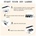 Fluffy D Curl Individual Eyelashes - 10mm Natural Matte Mega D for DIY Extensions | 1 Pack - Buy Online on GoSupps.com