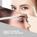 Tumotic 8-Pack Ergonomic Facial Razors for Women & Men | Eyebrow Formers Dermaplaning Tools & Protective Covers - Buy Online on GoSupps.com
