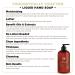Soapbox Vanilla & Lily Blossom Liquid Hand Soap - Vegan Cruelty Free Cleanser for Bathroom and Kitchen - 12oz Pump Bottles (Pack of 3) - Buy Online on GoSupps.com