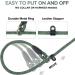 Loutep Slip Lead for Large & Medium Dogs- 1.8m Green Rope with Reflective Stitching - Buy Online on GoSupps.com