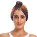 Sunset Forest Hair Towel 2 Pack Super Absorbent Hair Drying Towel Quick Dry Hair Turbans Head Towel with Button Twisty Wrap for Women Girls