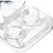 Buy Minkissy Portable Mini Contact Lens Container - Cute Durable Storage Box for Daily Use - Ideal for Outdoor Trips - Buy Online on GoSupps.com