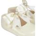 Baypods Baby Girls Soft Sole Pre Walker Shoes with Diamante Bow | Made in England | Ivory Patent | Size 1 UK Child - Buy Online on GoSupps.com