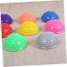 Combined Durian Ball Lacrosse Massager - Spiky Fitness & Trigger-Point Massage Balls for Pain Relief | Yoga & Plantar Fasciitis Support - 16x16x8cm Gray - Buy Online on GoSupps.com