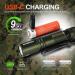 ACEBEAM Pokelit AA Rechargeable Mini Flashlight - 550 Lumens, High CRI LED, Clip, Compact EDC for Camping & Hiking - Dark Green - Buy Online on GoSupps.com