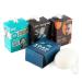 IeBilif Natural Bar Soap for Men Soap on a Rope 4 Variety Pack Mens Bar Soap for Face Body Men's Bath Soap Handmade 200g/7.05oz each