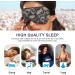 ALAZA Grunge Skull Halloween Day of The Dead Sleep Mask | Blackout Cooling Funny Eye Mask with Elastic Strip - Buy Online on GoSupps.com