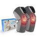 COMFIER Cordless Knee Massager with Heat Vibration Knee Brace Wrap for Arthritis 3-in-1 Heating Pad for Knee Shoulder Elbow Knee Warmer Gifts for Father Dad Men FSA or HSA Eligible