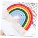 ABOOFAN 1pc Rainbow Rope Pendants Rainbow Tapestry Wall Hangings Office Decore Bohemia Cotton Rope Color 1 28X27CM - Buy Online on GoSupps.com