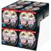 Sheba Perfect Portions Katznassfutter - High quality wet food for cats in 48 shells - Noble paste with salmon (MSC) - Cat lining - 8 pack (8 x 6 shells of 37.5g) salmon 75 g (24 Pack)