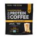 MariGold High Protein Coffee - Iced Vanilla Latte 20g Grass-Fed Whey Protein Isolate Energy & Workout Boost 2 Shots Organic Espresso Non-GMO 1 Net Carb 1 Lb Bag 15 Servings