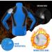 Lixada Men's Waterproof Windproof Bicycle Jacket | Thermofleece MTB Racing Coat for Autumn & Winter Cycling - Buy Online on GoSupps.com
