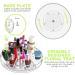 360 Rotating Makeup Organizer | Adjustable Cosmetic Storage Display with 8 Layers | Large Capacity for Jewelry, Makeup Brushes, Lipsticks | Clear Transparent Design - Buy Online on GoSupps.com