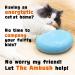 Migipaws Interactive Cat Toy - Fluffy Ball Squeak Hide and Seek in Mice Hole with Timer and Refillable Fur Tail - Buy Online on GoSupps.com