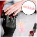 FRCOLOR 5 Sets Nail Practice Holder Manicure Nail Stands Decorative Nail Stands Nail Holder for Painting Nails Practice Nail Display Training Nail Stands Nail Oval Aurora - Buy Online on GoSupps.com