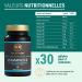 Naturathera VITAMINS B (B1 B2 B3 B5 B6 B8 B9 B12) Food Supplement Fatigue Immunity Well-Being Oxidative Stress - 30 Capsules - Made in France - Vegan - Free from GMO Allergen Additives - Buy Online on GoSupps.com