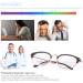 Blue Light Filter Glasses for PC & Gaming | Anti-Flashing & Anti-Eye Tiredness - Unisex TR2013 - Buy Online on GoSupps.com