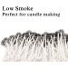 EricX Light 100 Piece Pre-Waxed Cotton Candle Wicks - 3.5 Length for Candle Making DIY - Buy Online on GoSupps.com