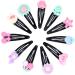 Onwon 100 Pieces 3D Candy Color Resin Flatback Buttons for DIY Hair Clips and Scrapbooking - Buy Online on GoSupps.com