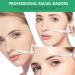 Pjordo Facial Wax Strips - 40 Pcs Face Hair Removal Kit for Women | Gentle At-Home Waxing | Includes Calming Oil Wipes & Eyebrow Razors - Buy Online on GoSupps.com