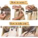 100% Remy Human Hair Tape-In Extensions - Medium Blonde #24 (40 Pieces + 10 Free Tapes) - Real Hair for Seamless Volume - Buy Online on GoSupps.com